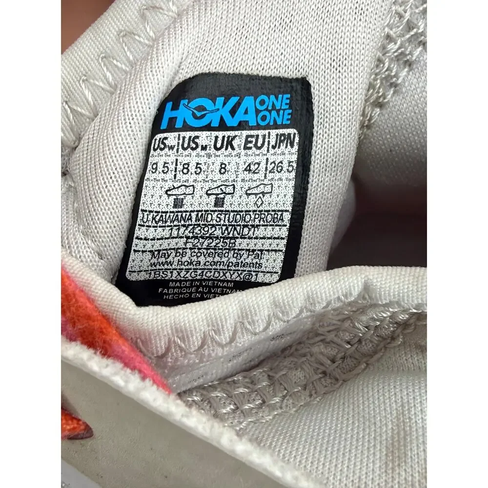 Hoka One One Kawana Mid Studio Proba 1174392-WNDT Athletic Shoe Unisex M8.5/W9.5